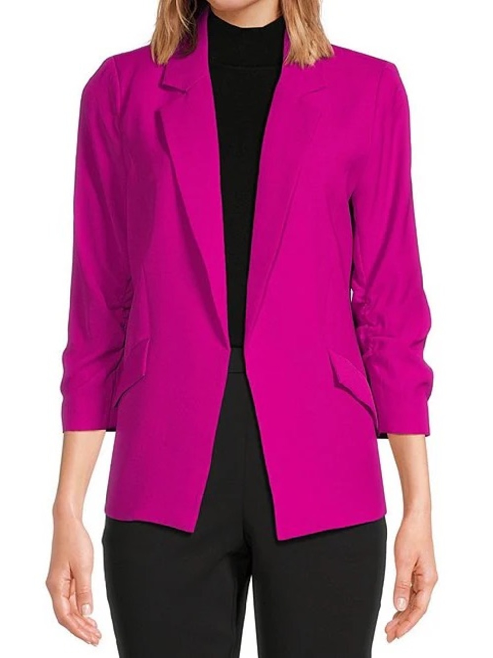 💖 Skies Are Blue Magenta Blazer – XXL 💖
